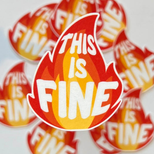 This is Fine sticker