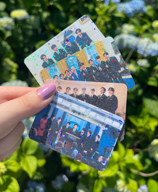 BTS at The White House photocards