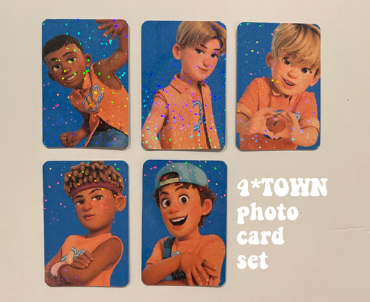 4*TOWN photocard set