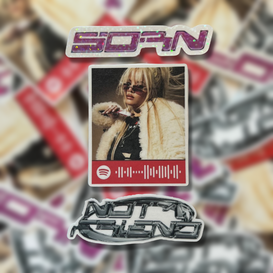 Sorn Not a Friend stickers